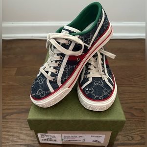 Gucci Blue Tennis 1977 Sneakers